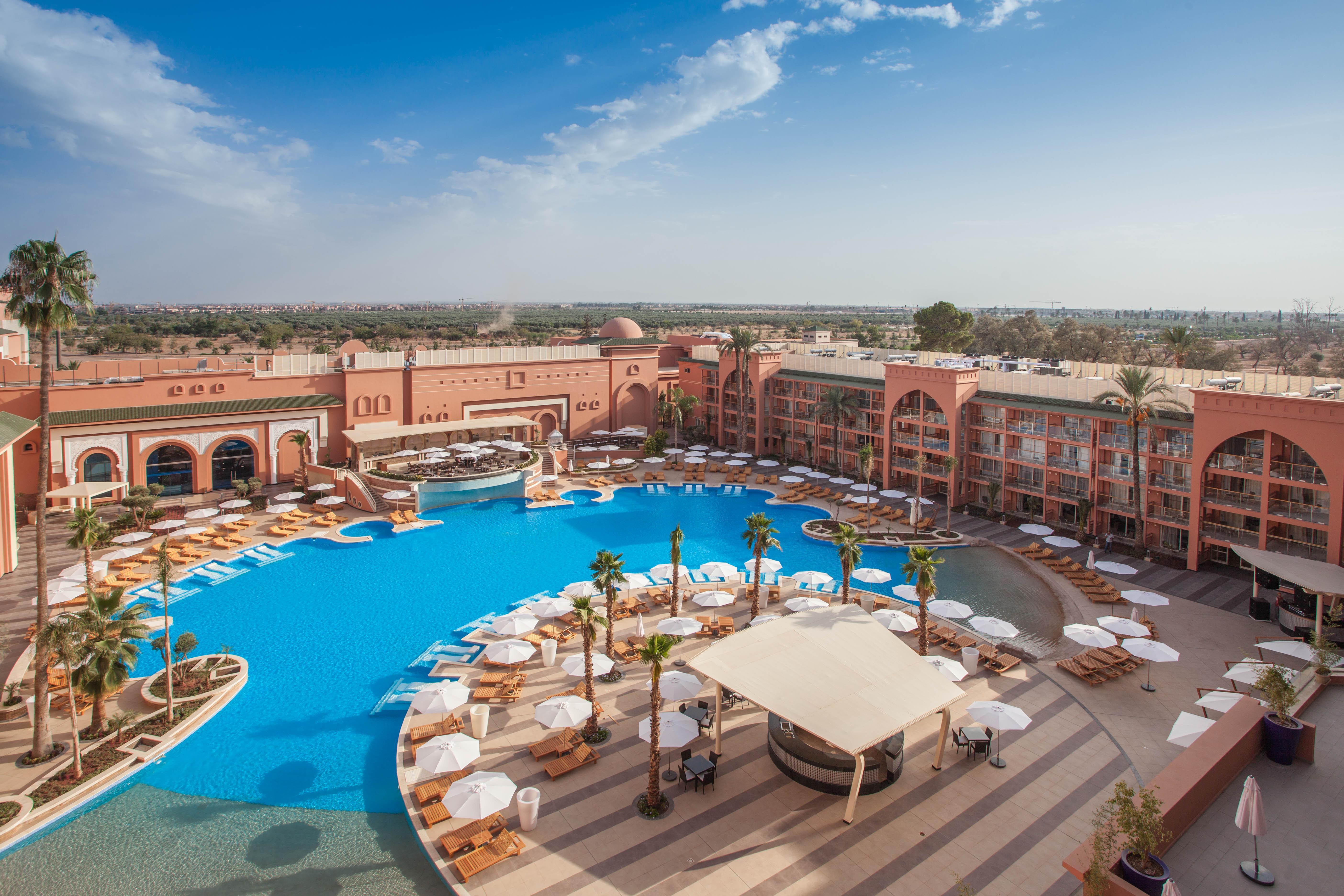 Savoy Le Grand Hotel Marrakech Marrakesch Exterior foto