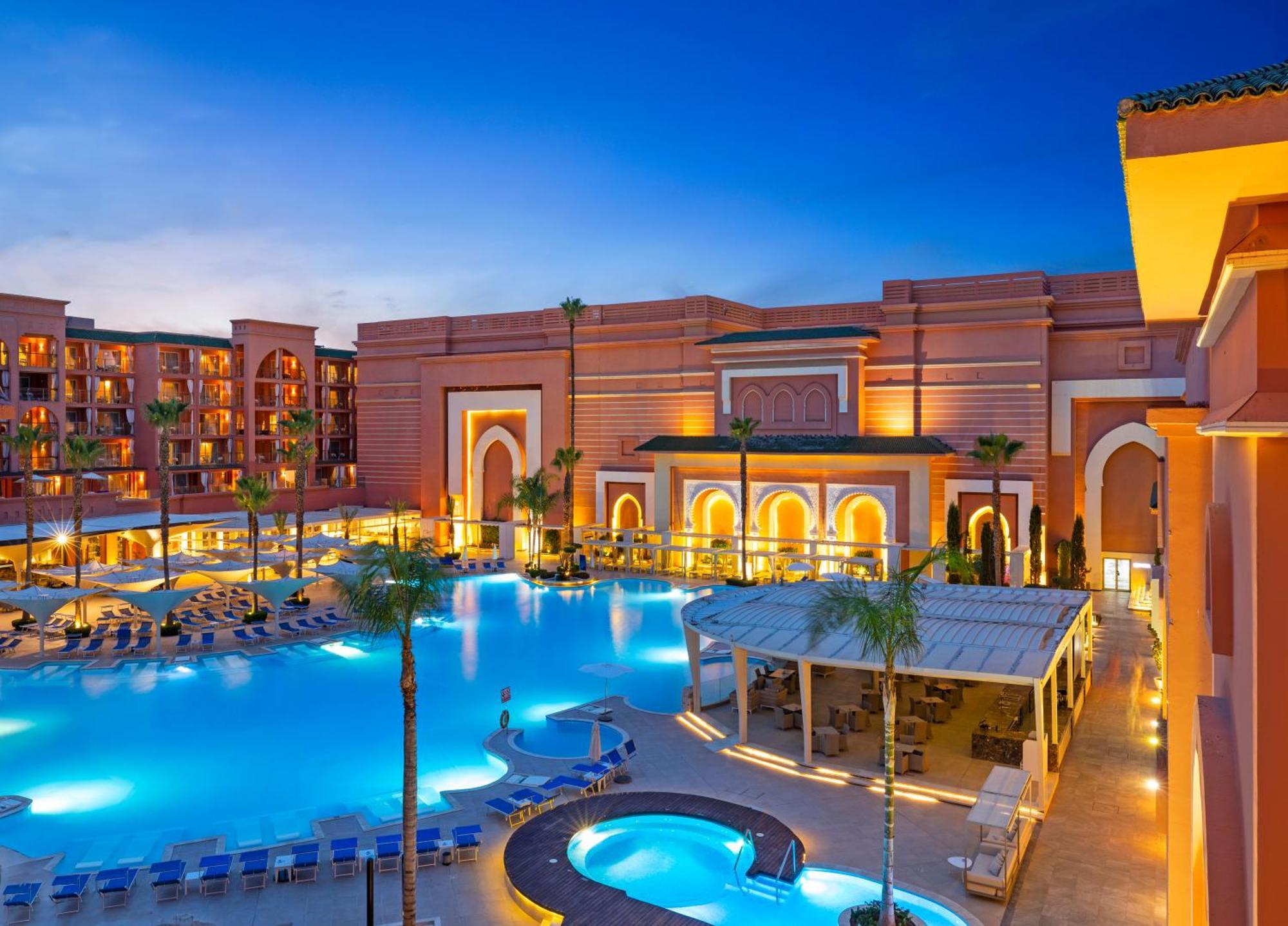 Savoy Le Grand Hotel Marrakech Marrakesch Exterior foto